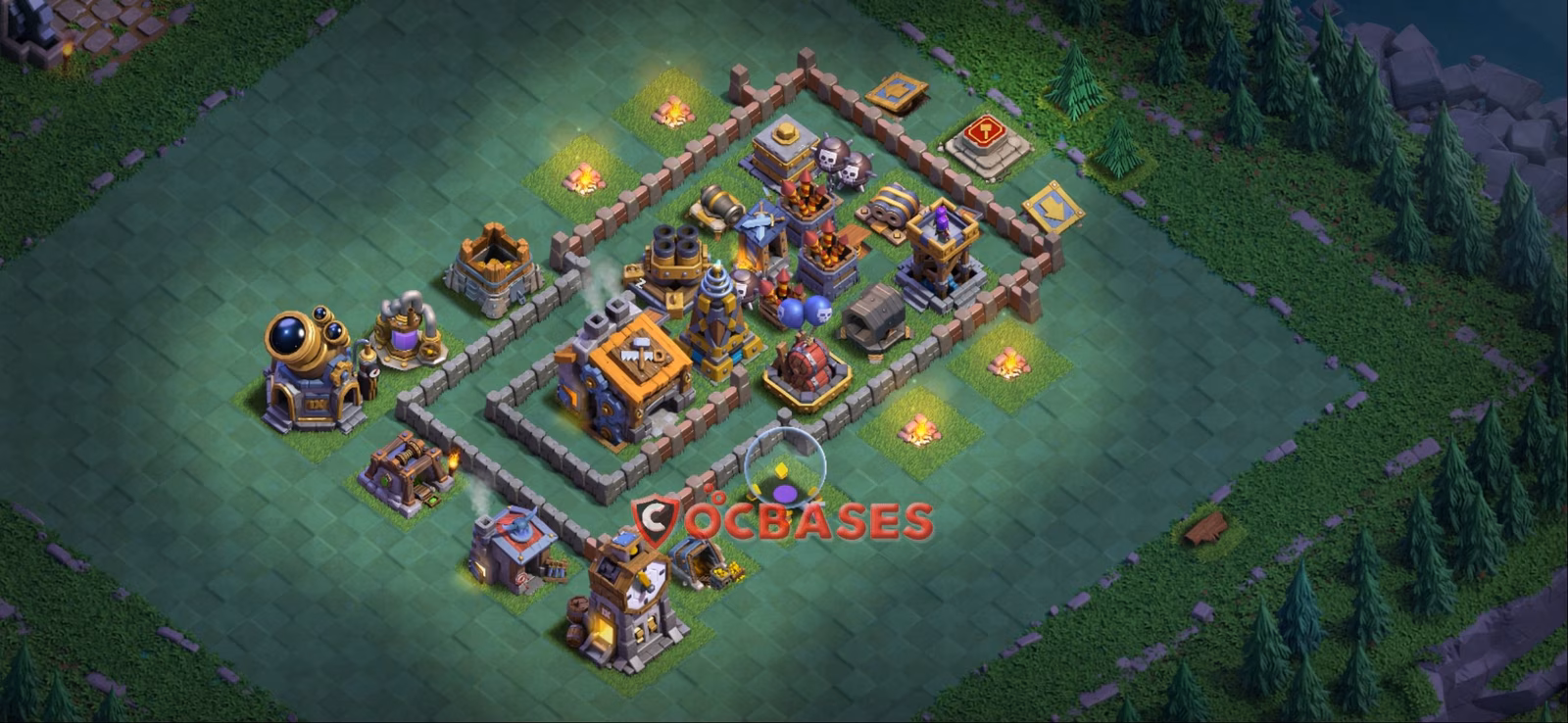 BH9 War Layout 16 -  base layout with copy link