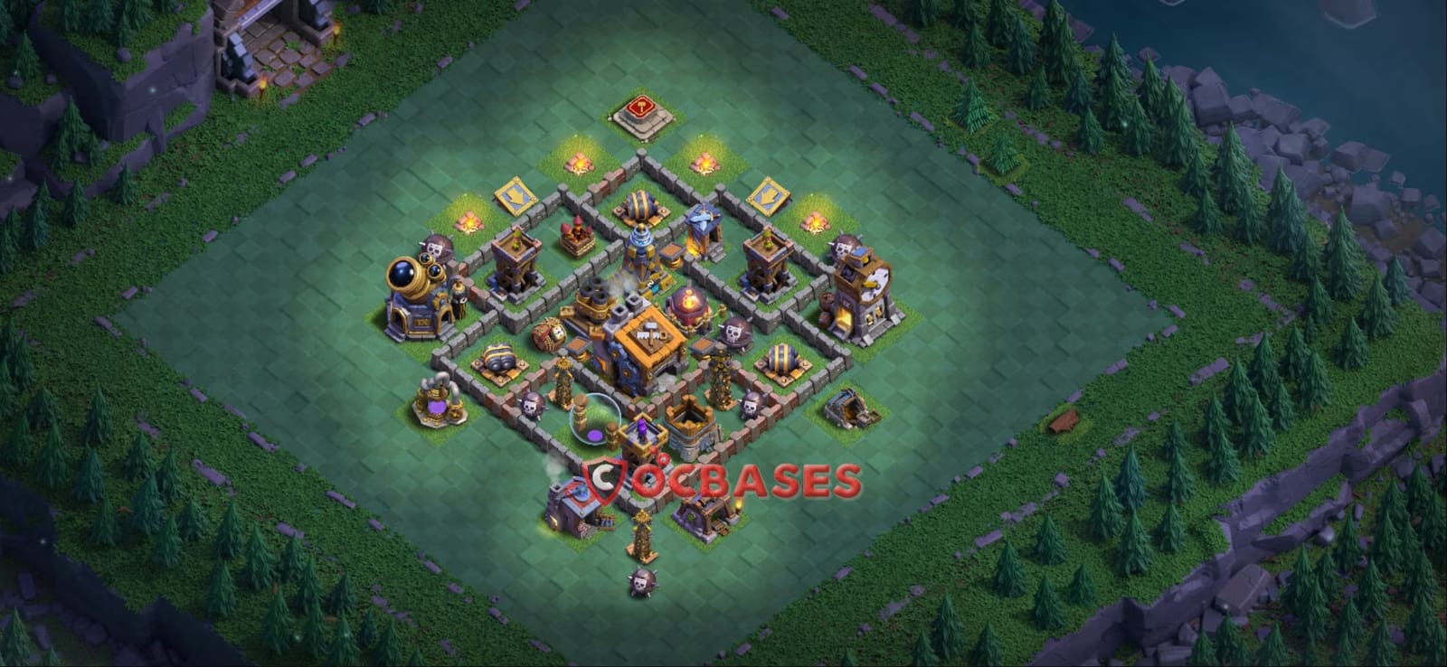 BH9 War Layout 21 -  base layout with copy link