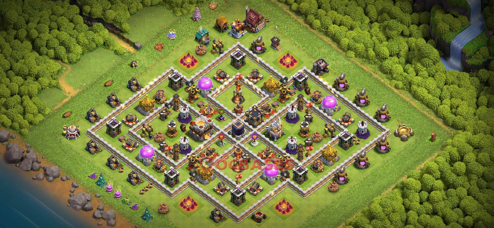 TH11 Fun Layout 29 -  base layout with copy link for Clash of Clans 2026