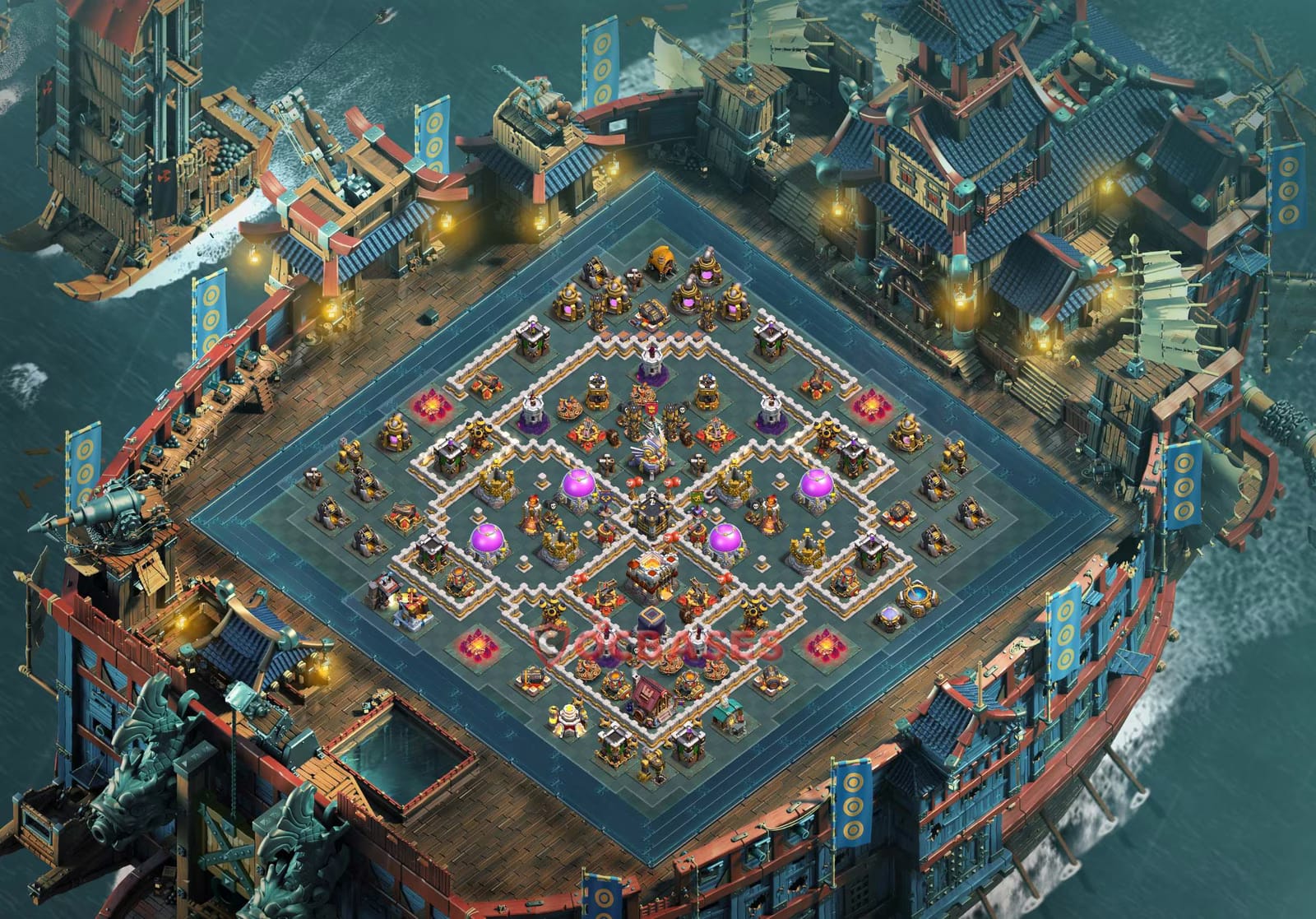 TH11 War Layout 2 -  base layout with copy link for Clash of Clans 2026