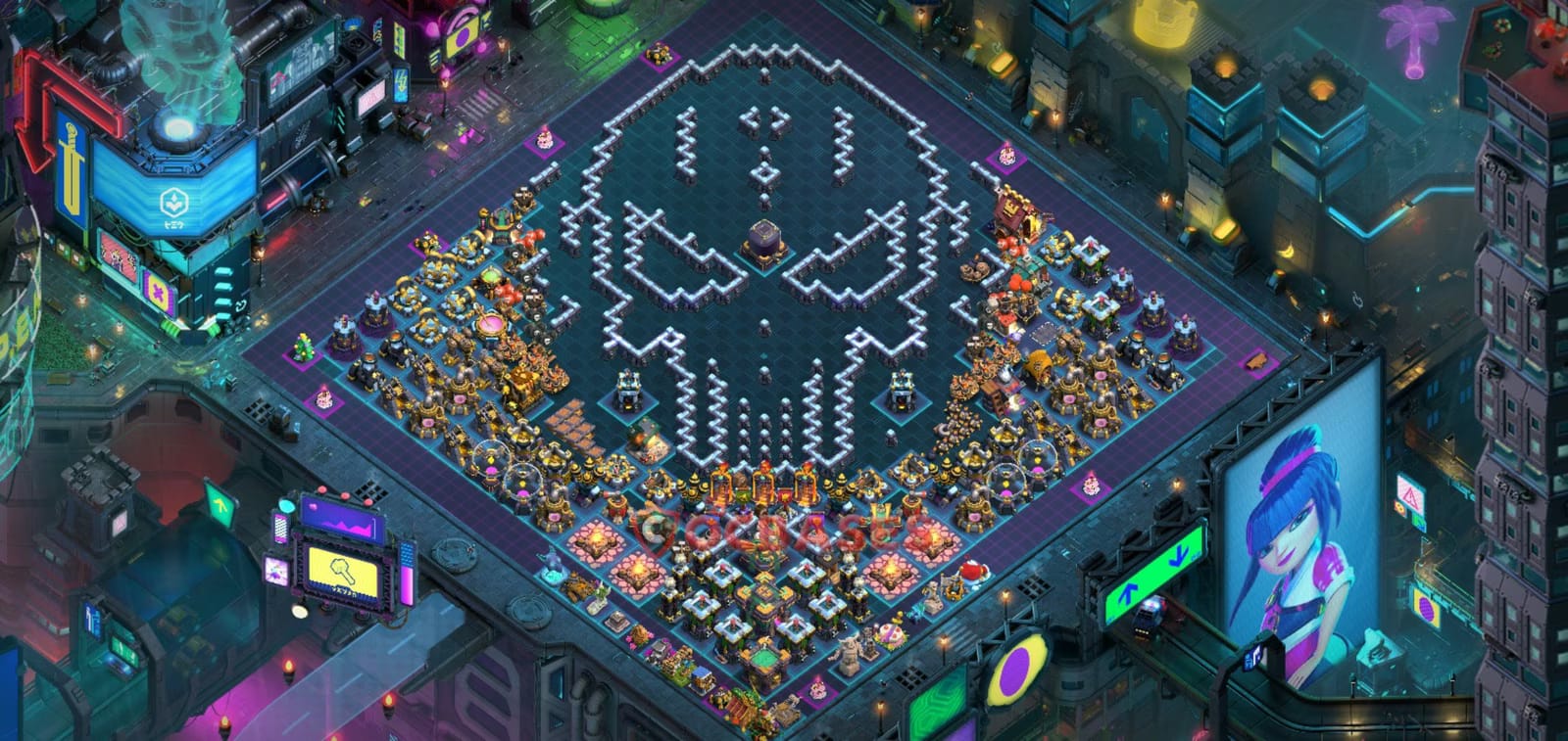 TH14 War Layout 25 -  base layout with copy link for Clash of Clans 2026