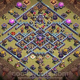 TH15 War Layout 11 -  base layout with copy link for Clash of Clans 2026
