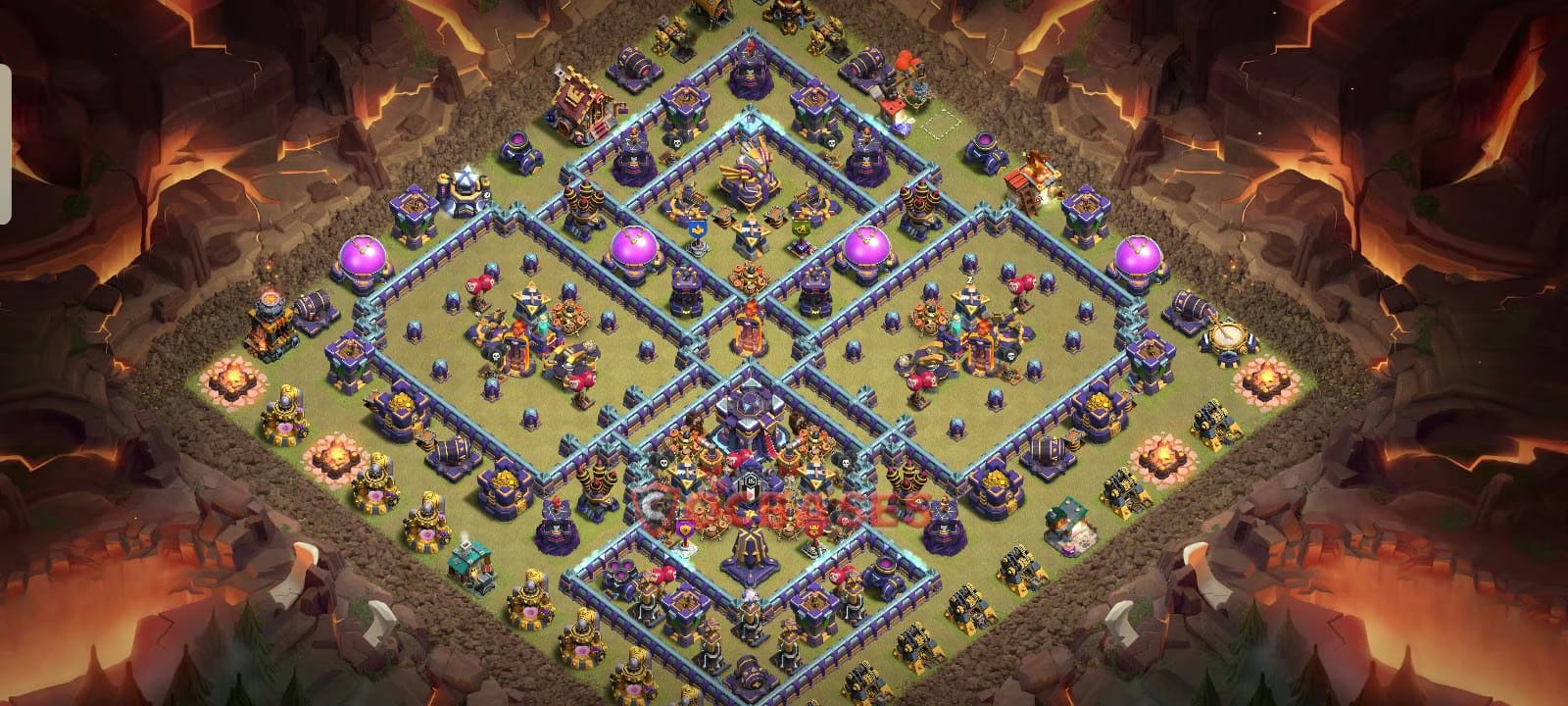 TH15 War Layout 12 -  base layout with copy link for Clash of Clans 2026