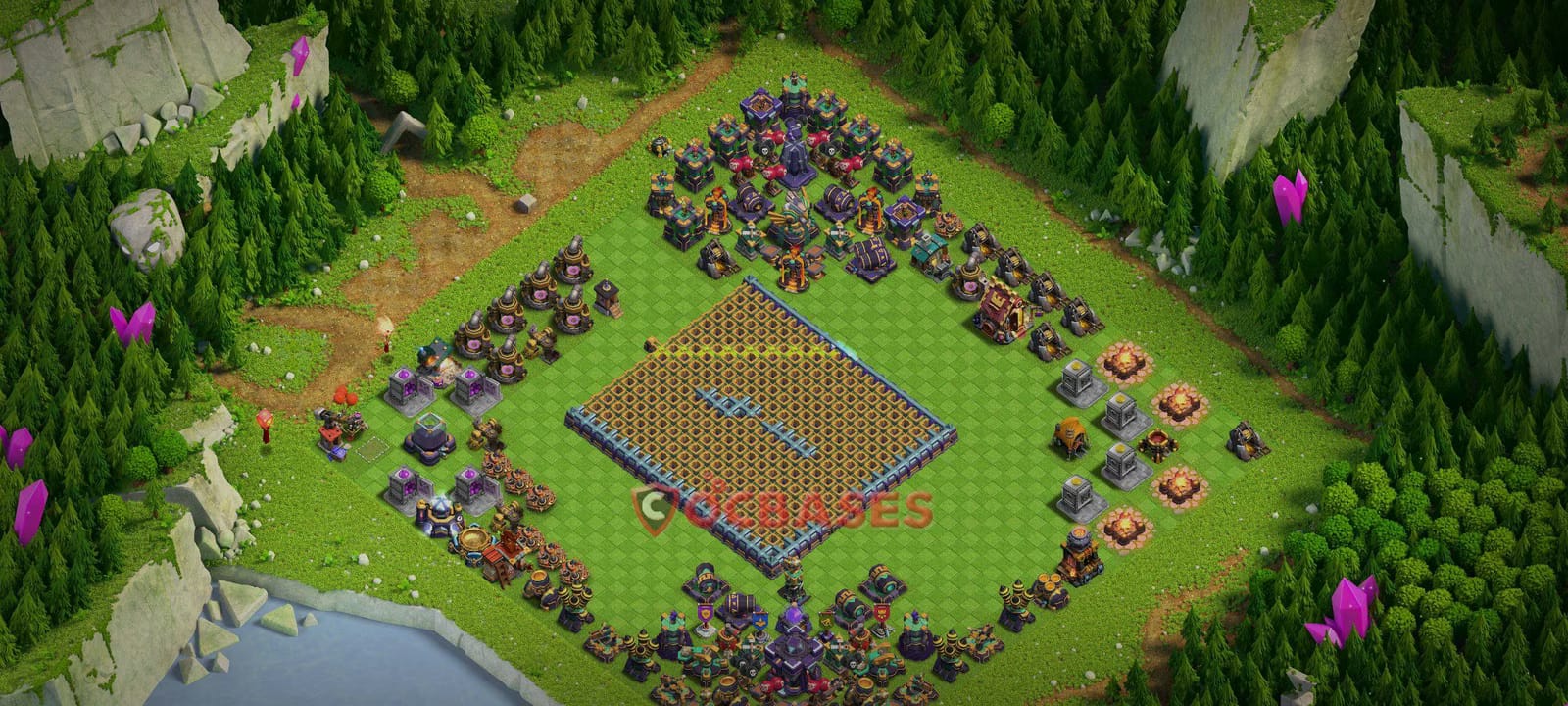 TH15 War Layout 33 -  base layout with copy link for Clash of Clans 2026