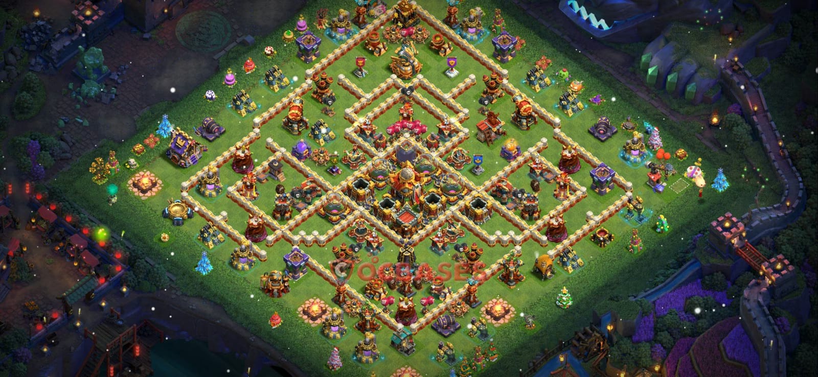 TH16 War Layout 12 -  base layout with copy link
