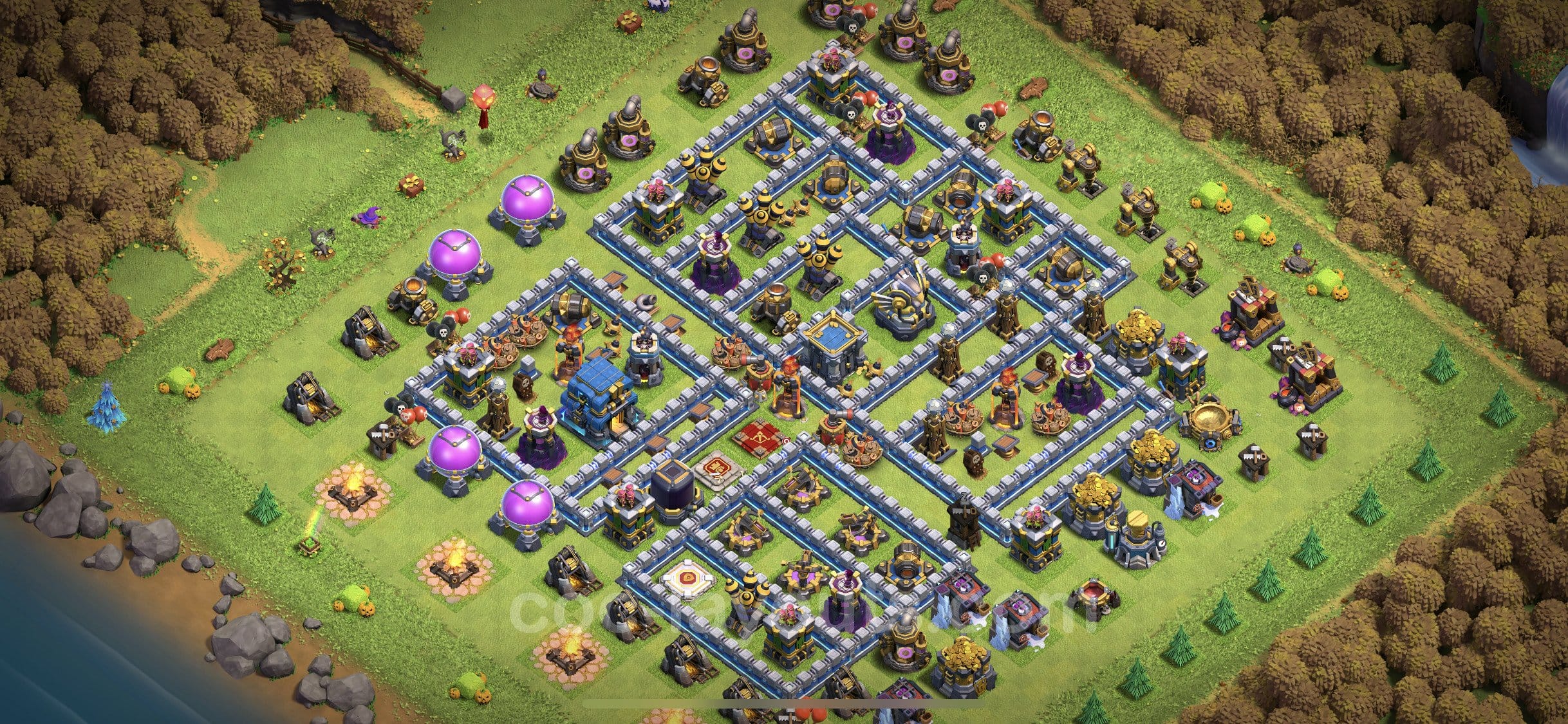 TH12 Farming Layout 20 - base layout with copy link for Clash of Clans 2026
