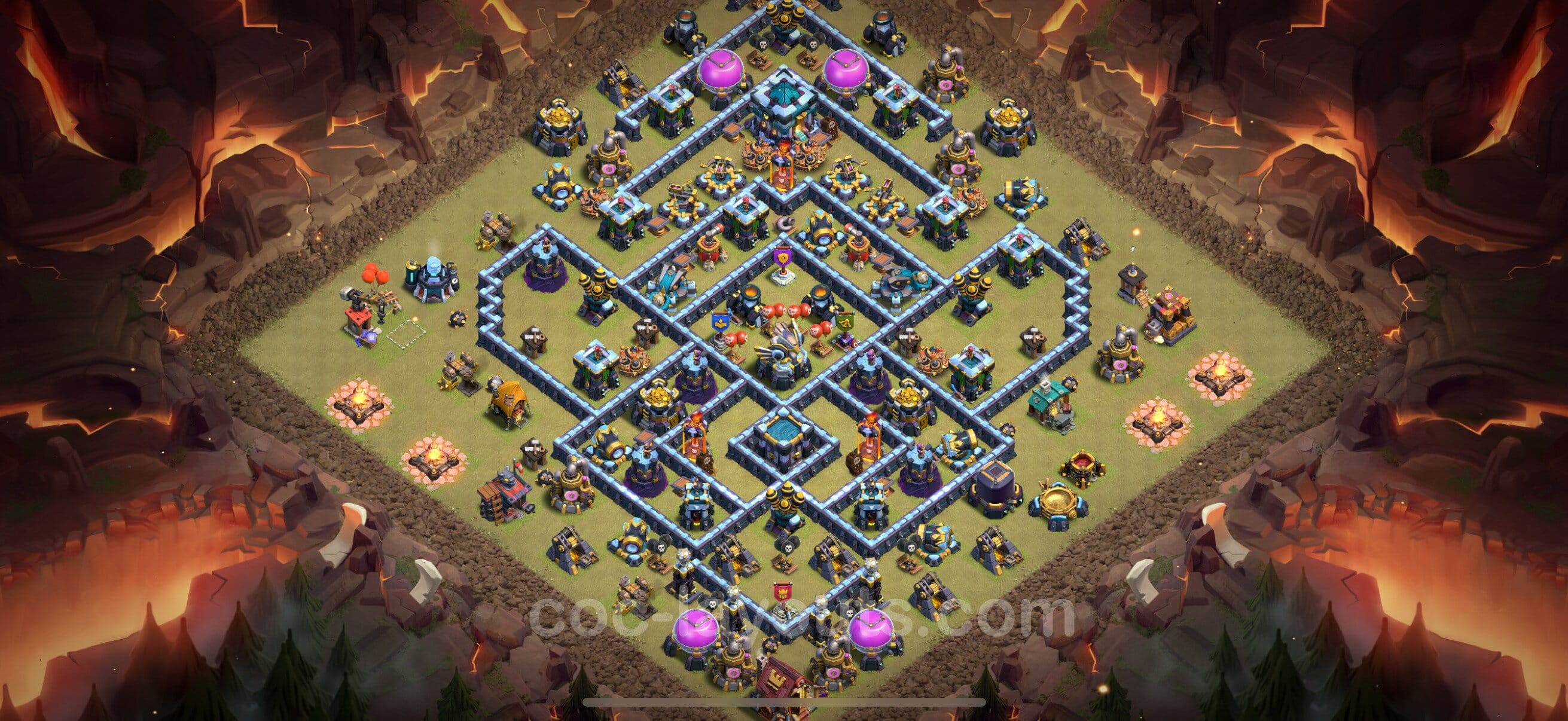 TH13 Farming Layout 19 - base layout with copy link for Clash of Clans 2026