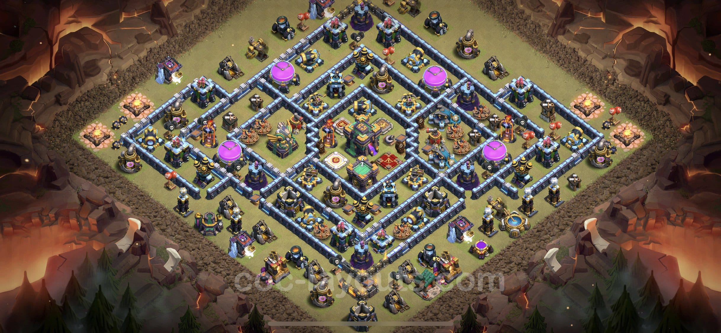 TH14 Farming Layout 11 - base layout with copy link for Clash of Clans 2026